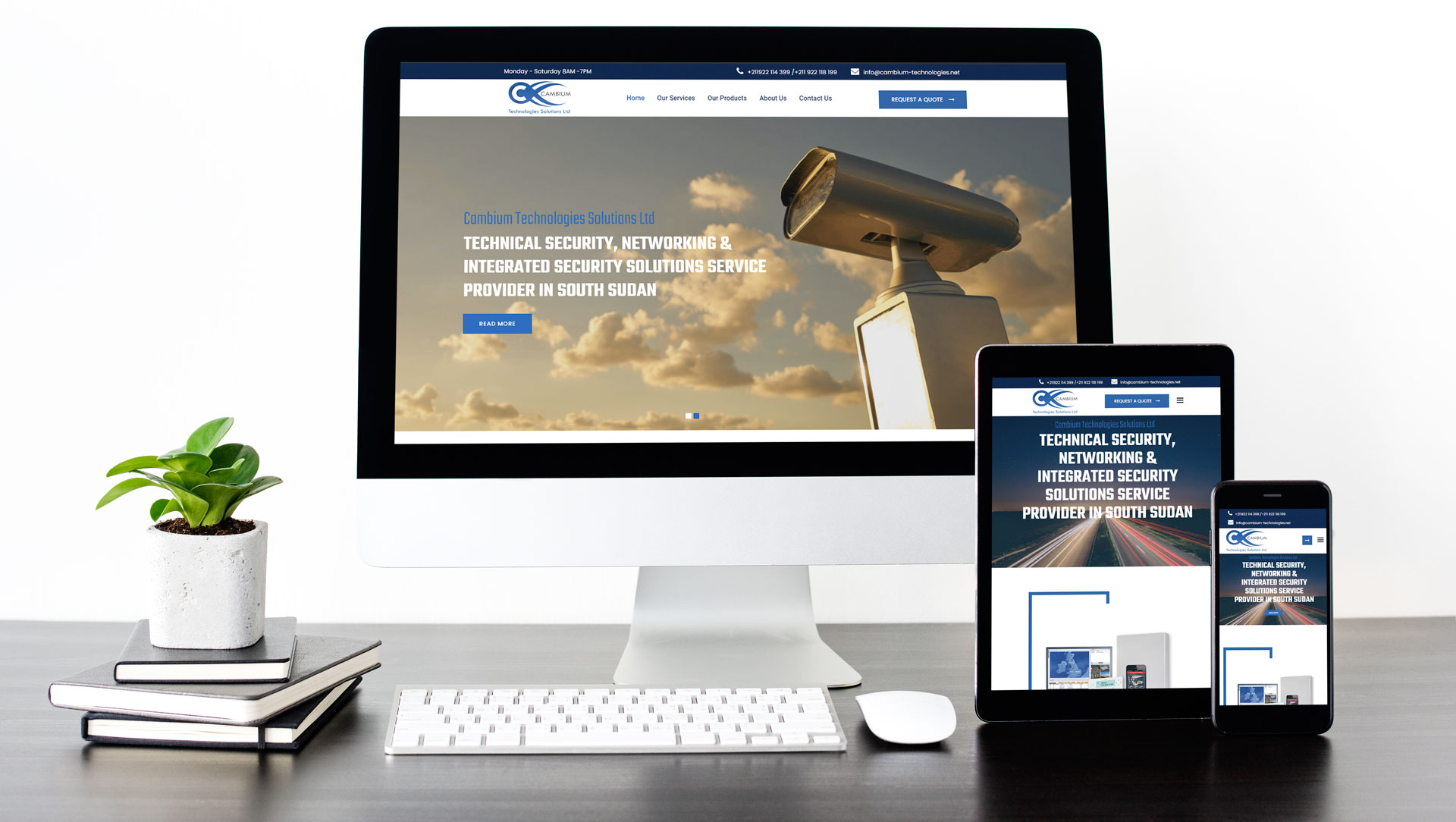 Project screenshot for Cambium Technologies